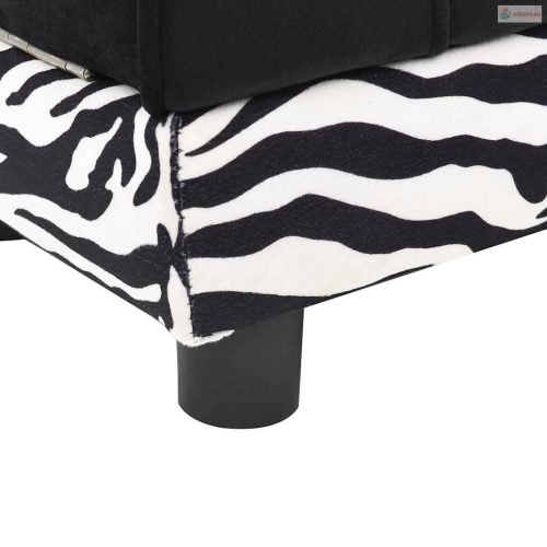 Plüss kutyakanapé 57 x 34 x 36 cm