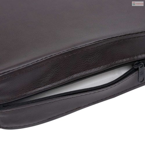 Barna műbőr kutyakanapé 80 x 50 x 40 cm