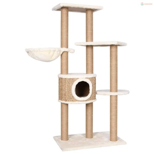 Tengerifű macskabútor kaparófával 126 cm