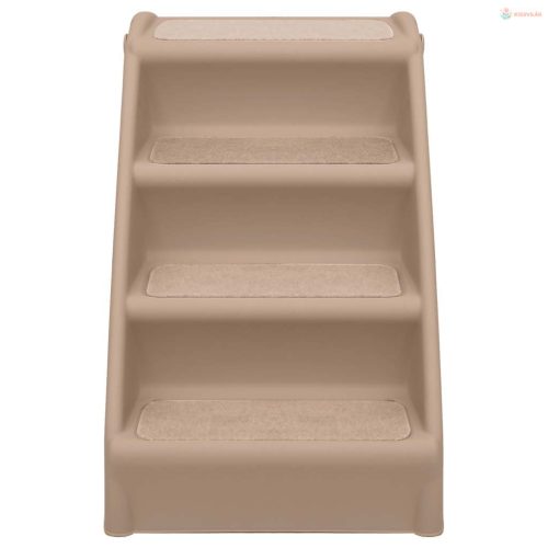 Barna összecsukható kutyalépcső 62 x 40 x 49,5 cm