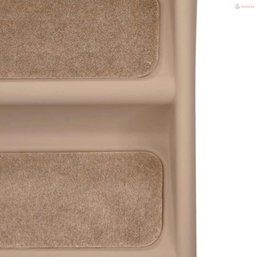 Barna összecsukható kutyalépcső 62 x 40 x 49,5 cm