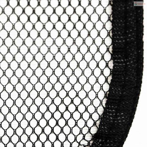 Fekete összecsukható kutyakennel hordtáskával 90 x 90 x 58 cm