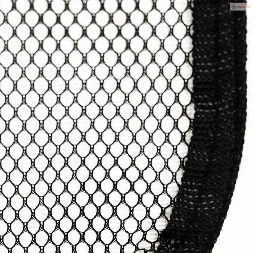 Fekete összecsukható kutyakennel hordtáskával 145 x 145 x 61 cm