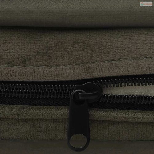 Sötétszürke plüss kutyakanapé 67 x 47 x 36 cm