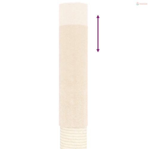 Krémszínű plafonig érő kaparófa 277-303 cm