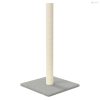 Világosszürke kaparóoszlop 35 x 35 x 70 cm