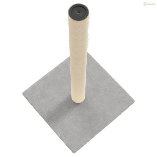 Világosszürke kaparóoszlop 35 x 35 x 70 cm