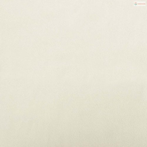 Krémszínű bársony kutyaágy 70 x 45 x 26,5 cm