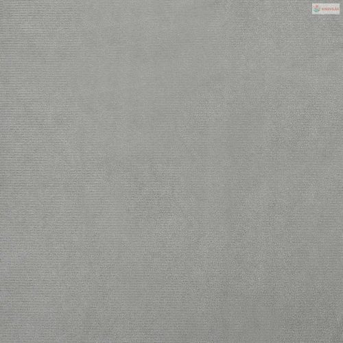 Világosszürke bársony kutyaágy 70 x 52 x 30 cm