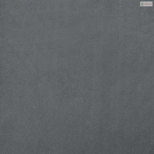 Sötétszürke bársony kutyaágy 70 x 45 x 33 cm