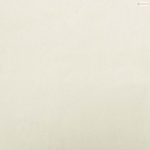 Krémszínű bársony kutyaágy 70 x 48 x 22 cm