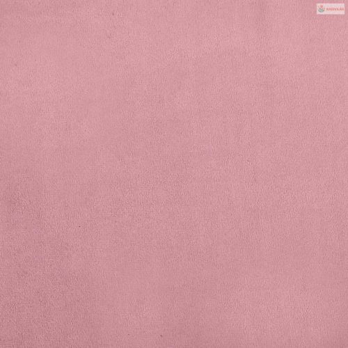 Rózsaszín bársony kutyaágy hosszabbítóval 100 x 50 x 30 cm