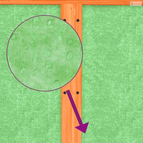 Barna tömör fenyőfa nyúlketrec 117,5 x 97 x 47,5 cm