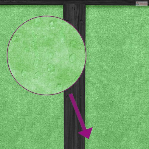 Szürke tömör fenyőfa nyúlketrec 117,5 x 97 x 47,5 cm