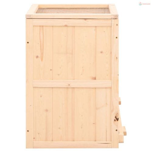 Tömör fenyőfa hörcsögketrec 81 x 40 x 60 cm