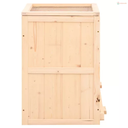 Tömör fenyőfa hörcsögketrec 81 x 40 x 60 cm