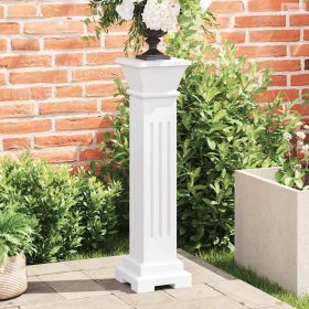 Klasszikus négyszögletes MDF virágtartó oszlop