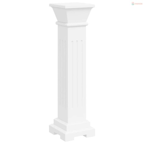 Klasszikus négyszögletes MDF virágtartó oszlop