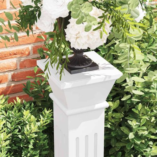 Klasszikus négyszögletes MDF virágtartó oszlop