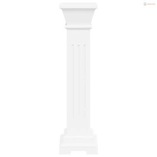 Klasszikus négyszögletes MDF virágtartó oszlop