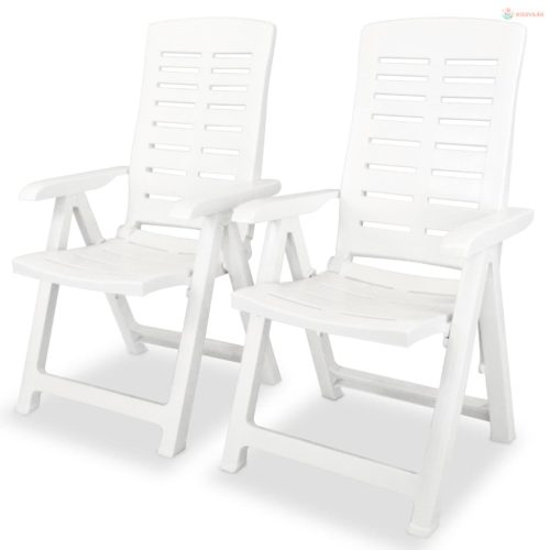 3-részes fehér műanyag bisztrószett