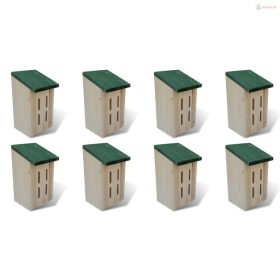 8 darab fa pillangóház 14 x 15 x 22 cm