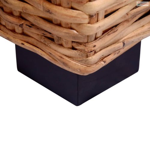 2 darabos természetes rattan kerti ülőgarnitúra