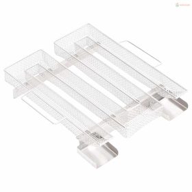 4 oldalas rozsdamentes acél hidegfüst-generátor 22,5 cm