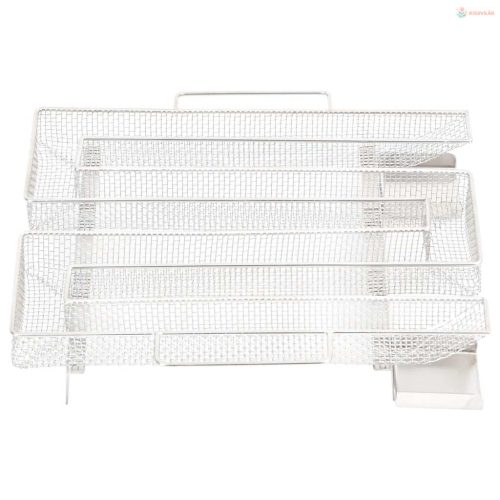 4 oldalas rozsdamentes acél hidegfüst-generátor 22,5 cm