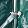 Zöld PVC sátorgarázs 1,6 x 2,4 m
