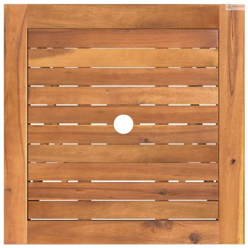 3 részes összecsukható tömör akácfa kerti étkezőszett