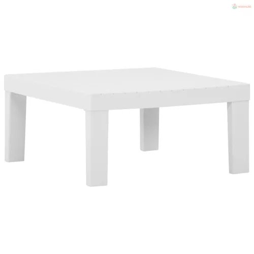 3 részes fehér műanyag kerti ülőgarnitúra párnákkal