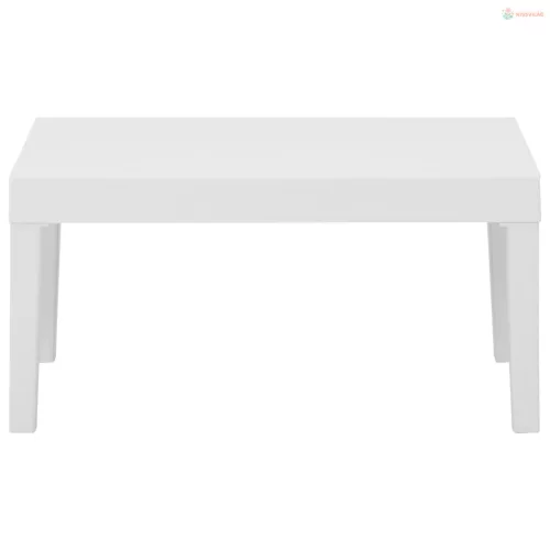 4 részes fehér műanyag kerti ülőgarnitúra párnákkal