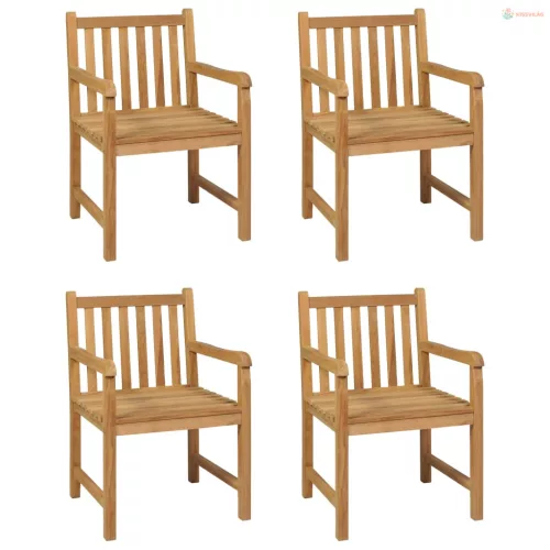 5 részes tömör tíkfa kerti étkezőgarnitúra 180 x 90 cm