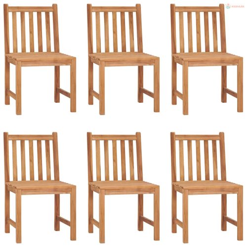 7 részes tömör tíkfa kerti étkezőgarnitúra