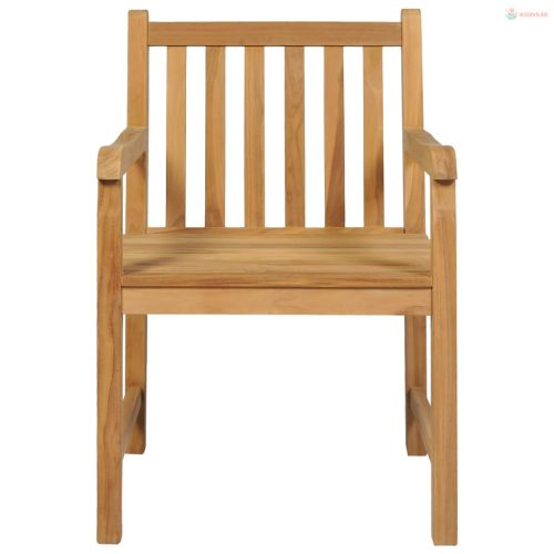 7 részes tömör tíkfa kerti étkezőgarnitúra 200 x 100 cm