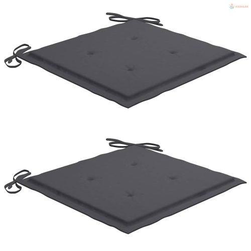 3 részes összecsukható tömör tíkfa étkezőgarnitúra párnákkal