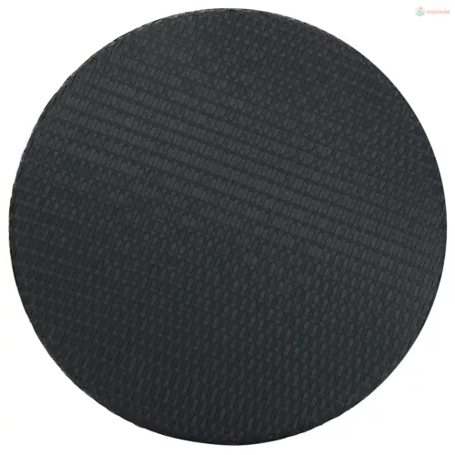 5 részes fekete polyrattan kerti bárszett