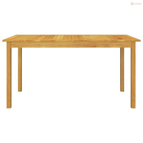 5 részes sötétszürke kerti étkezőgarnitúra