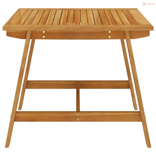 3 részes fekete kerti étkezőgarnitúra