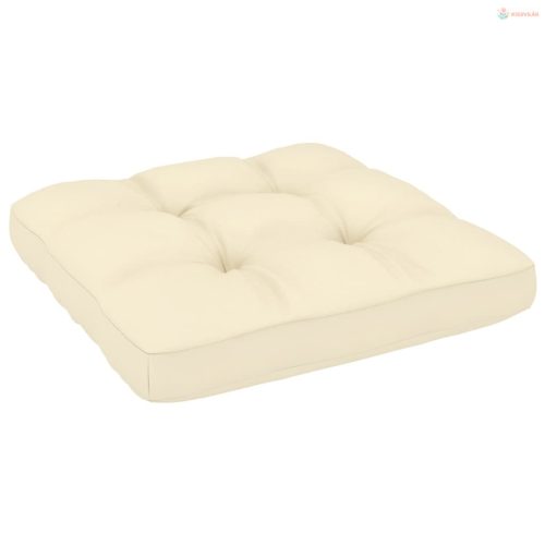 3 részes tömör fenyőfa kerti ülőgarnitúra párnával