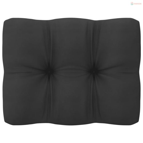 3 részes tömör fenyőfa kerti ülőgarnitúra párnával