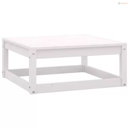 4 részes tömör fenyőfa kerti ülőgarnitúra párnákkal