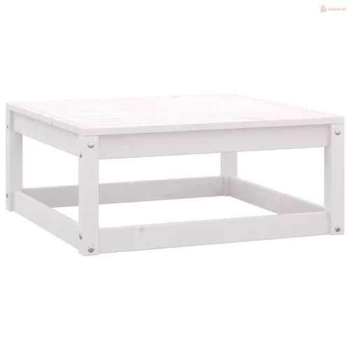 4 részes tömör fenyőfa kerti ülőgarnitúra párnákkal