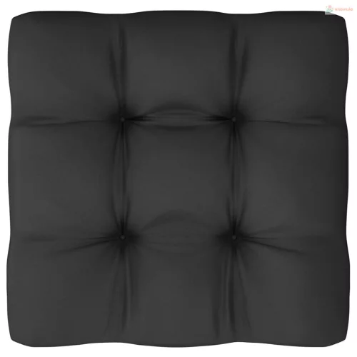 4 részes tömör fenyőfa kerti ülőgarnitúra párnákkal