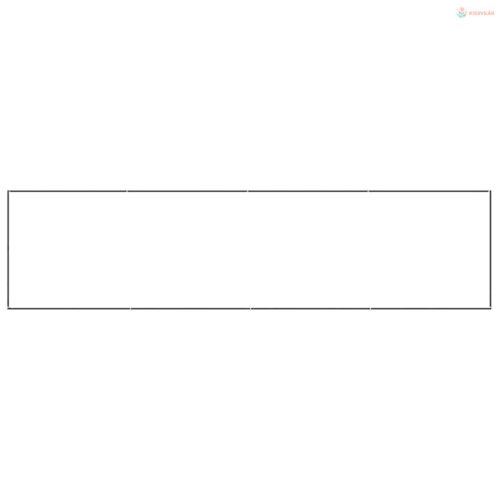 Fekete acél kutyakennel 4 m²