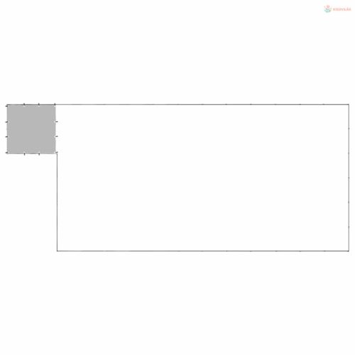 Fekete acél kutyakennel 26,62 m²