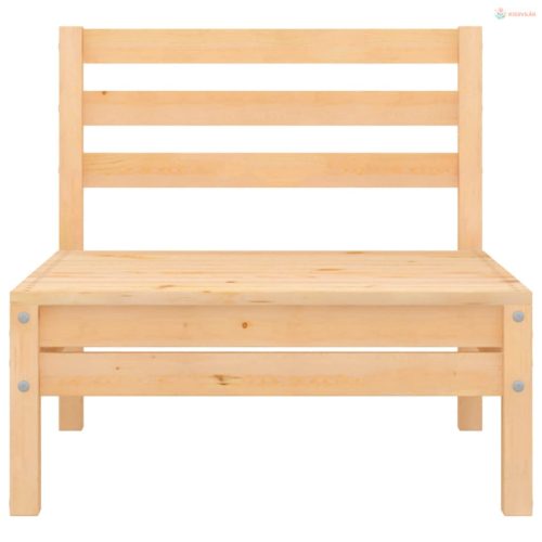 4 részes tömör fenyőfa kerti ülőgarnitúra