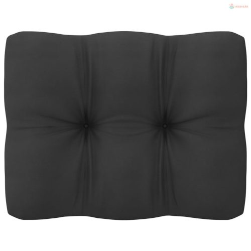 3 részes tömör fenyőfa kerti ülőgarnitúra párnával