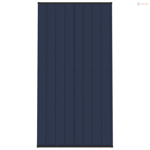 Acél kültéri kutyakennel tetővel 1,84 m²